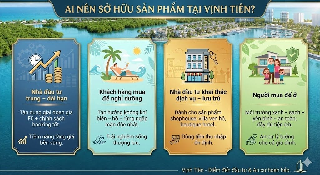 Ai nên sở hữu sản phẩm tại Vịnh Tiên