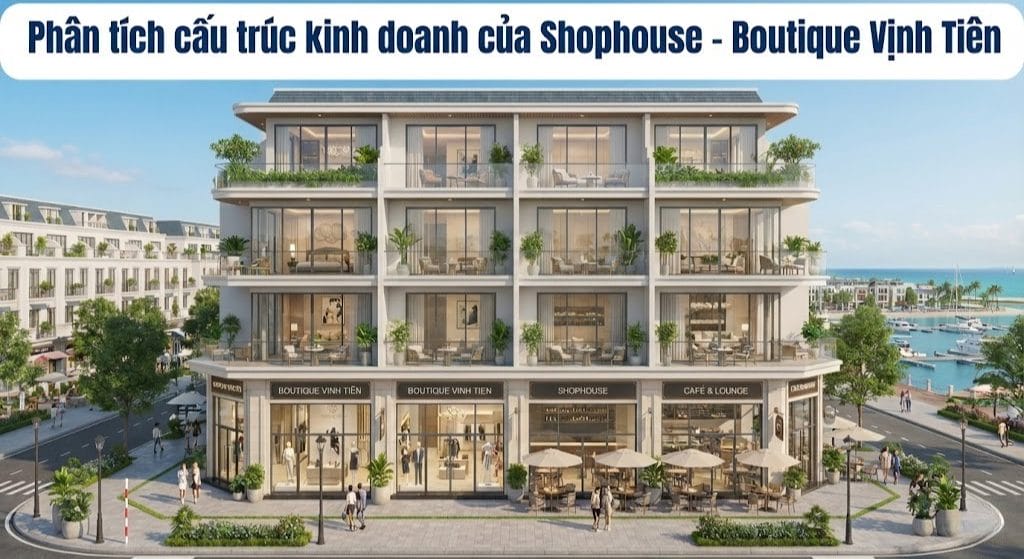 Phân tích cấu trúc kinh doanh của shophouse boutique Vịnh Tiên
