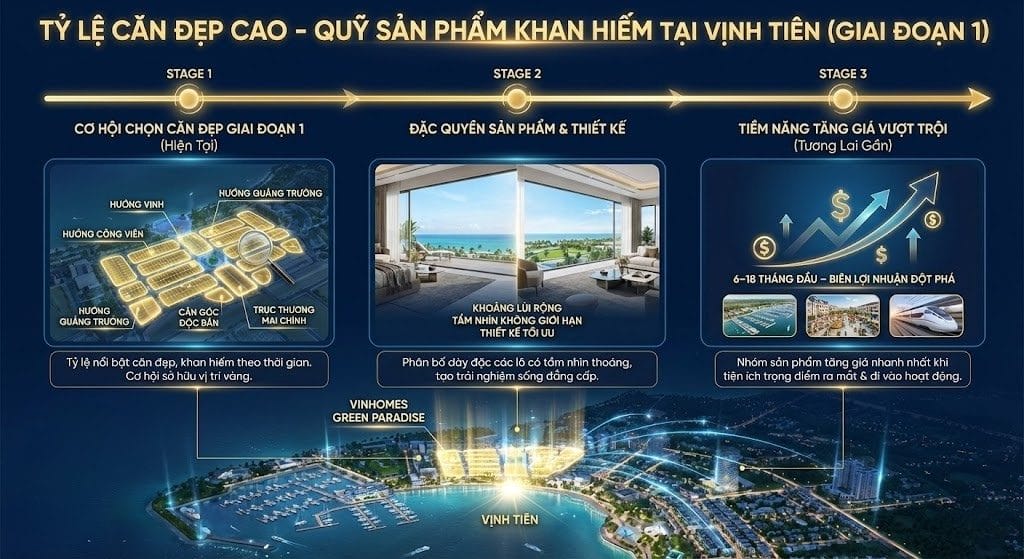 Tỉ lệ căn đẹp cao tại Vinh Tiên Giai Đoạn Tỉ lệ căn đẹp cao tại Vinh Tiên Giai Đoạn