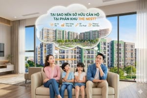 tại sao nên sở hữu căn hộ tại phân khu The Nest