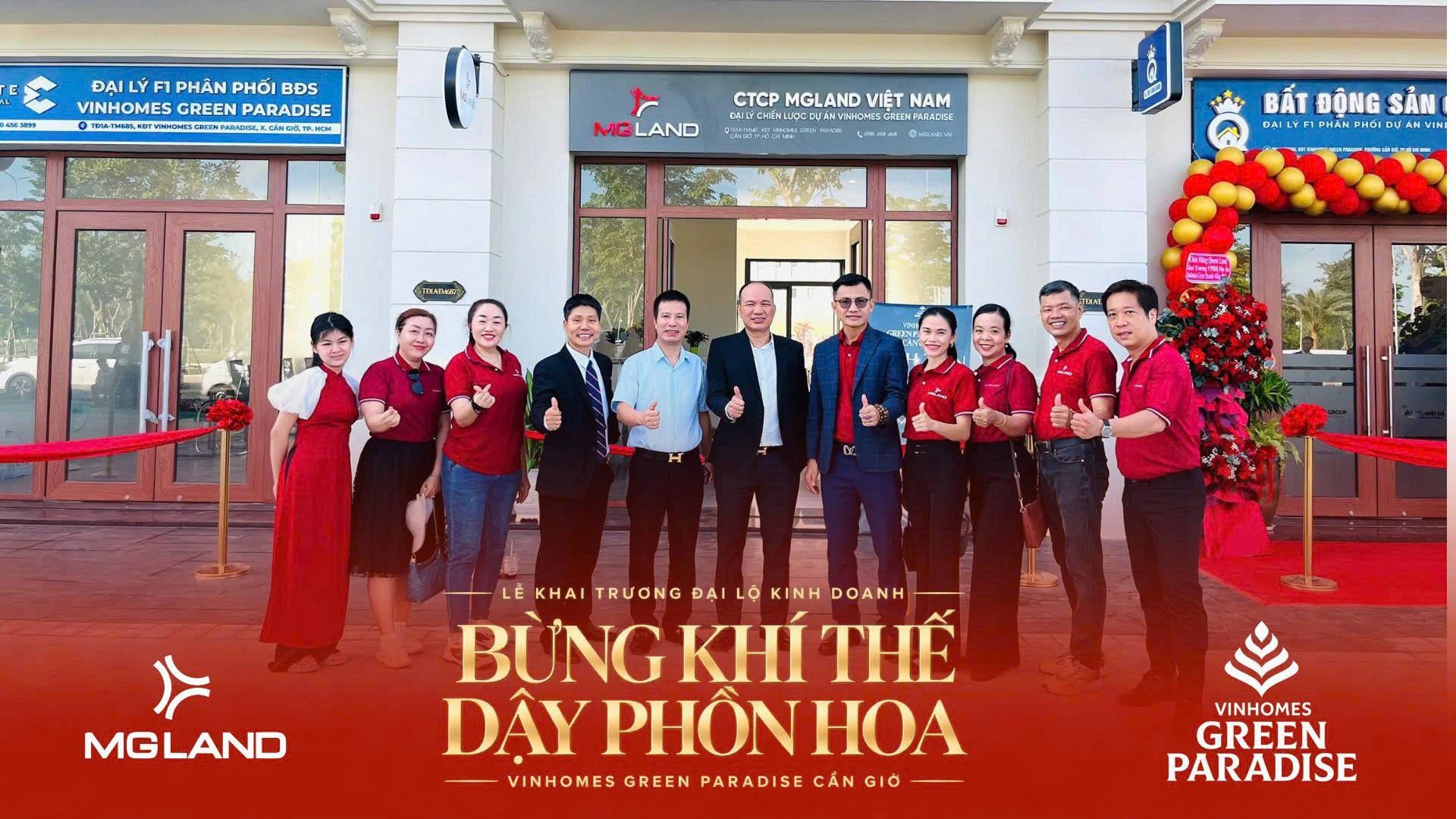 MGLAND khai trương văn phòng bán hàng tại Cần Giờ